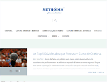 Tablet Screenshot of blog.methodus.com.br